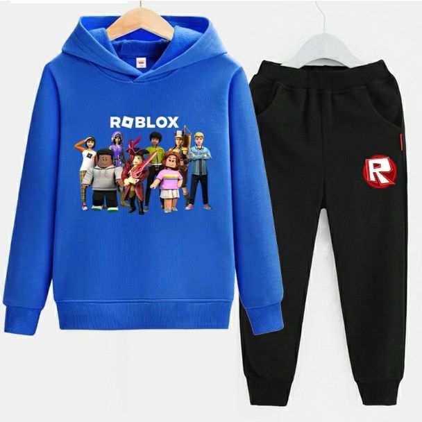 NEW Roblox Kids Hoodies Cotton Sweatshirts Outfits