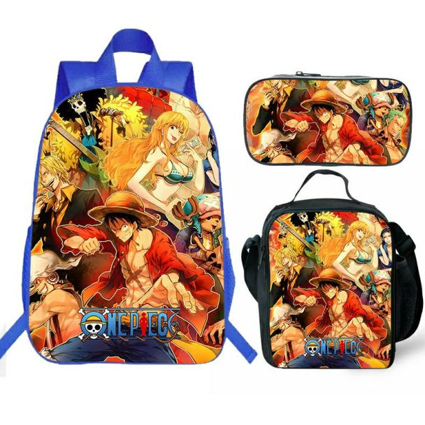 One Piece  backpack 3D Printed Fashion Travel School Bag Laptop Backpack