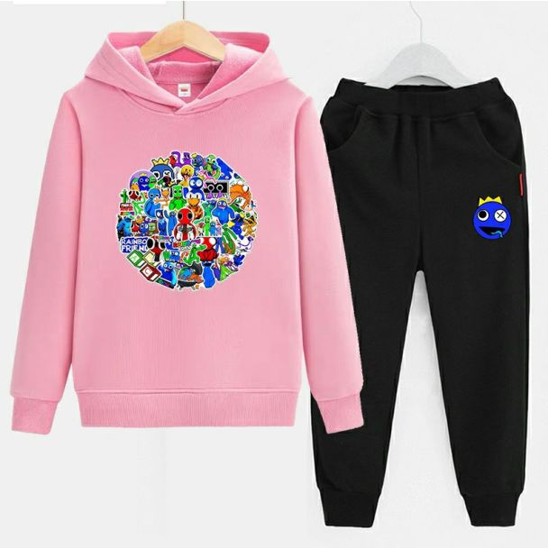 Rainbow friends Kids Hoodies Cotton Sweatshirts Outfits 9