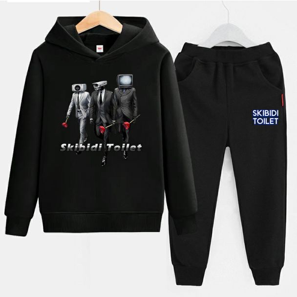 Skibidi toilet Sweatshirt For Kids Hoodie Cool Sweat suit Boys Best Gifts 