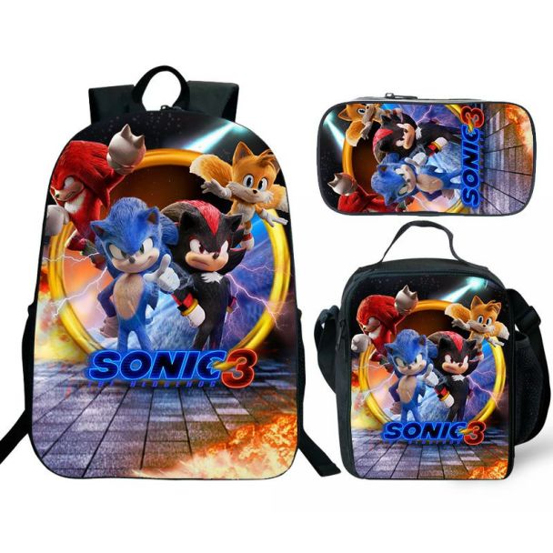 Sonic The Hedgehog Backpack For School
