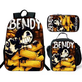 Bendy backpack and lunchbox sale