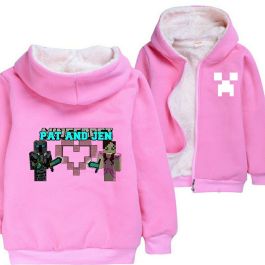 Kids minecraft jacket clearance