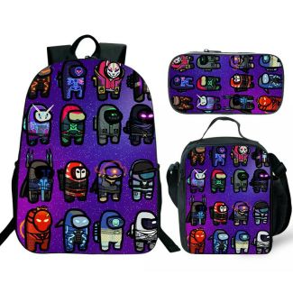【NEW】Among Us backpacks for school Black