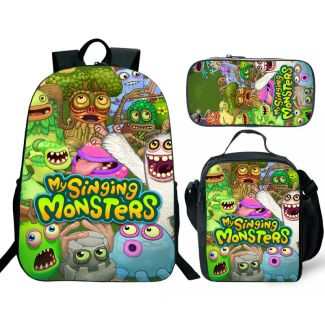 【NEW】My Singing Monsters boys backpack and lunch box 