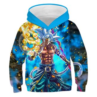 Dragon Ball Hoodie Sweatshirt 3D Print Kids Dragon Ball New Season Clothing Boys Gifts
