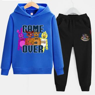 Five Nights at Freddy's Boys Girls Kid's Hoodies Cotton Sweatshirts Outfits