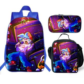 Friday Night Funkin Bookbags 3D printed 16" waterproof backpack