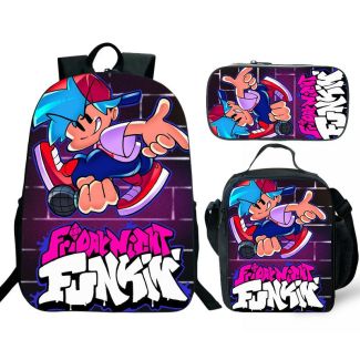 Friday Night Funkin backpack 3D Printed Fashion Travel School Bag Laptop Backpack