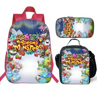 My Singing Monsters backpack 3D Printed Fashion Travel School Bag Laptop Backpack