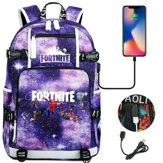 NEW Fortnite 19 "Large Capacity Backpack 600D Waterproof Oxford