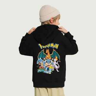 Boys Sweatshirt Charizard Hoodie cotton Outfits Sweat suit Kids Christmas gift