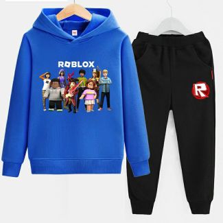 NEW Roblox Kids Hoodies Cotton Sweatshirts Outfits