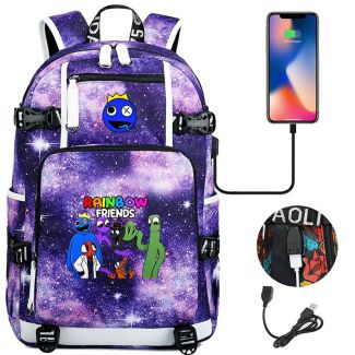 Rainbow Friends 19 "Large Capacity Backpack 600D Waterproof Oxford