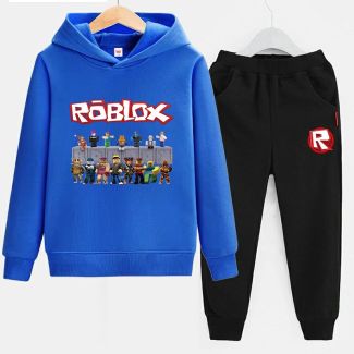 Roblox Kids Hoodies Cotton Sweatshirt Outfits