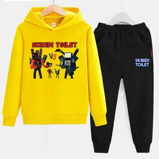 Skibidi toilet Hoodie Kids Sweatshirt Clothing Outfits For Boys