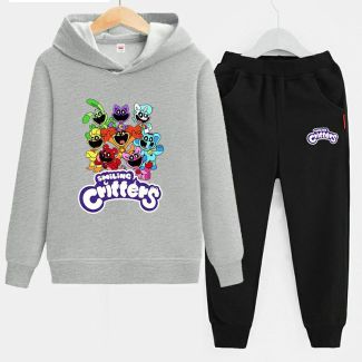 Smiling Critters Boys Girls Kid's Hoodies Cotton Sweatshirts Outfits