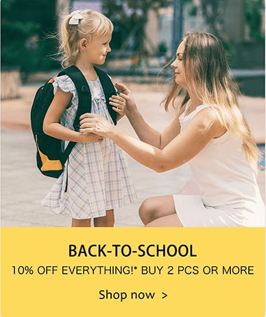tBUY 2 GET EXTRA 10% OFF